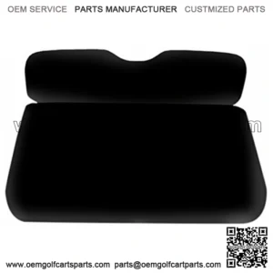 EZ-GO RXV Black Vinyl Golf Cart Front Seat Cover Set (Fits 1994.5-Up)