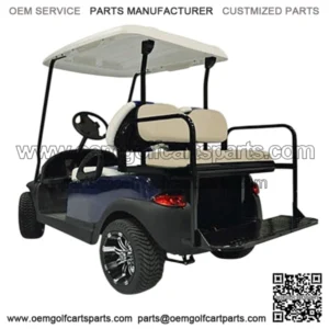 2 Golf Cart Rear Seat Kit - - Flip Seat w/ Cargo Bed (Fits 1994.5+)