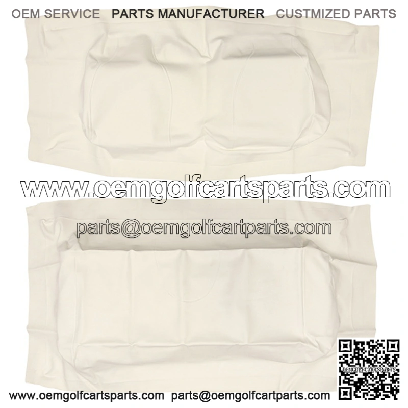 Precedent Beige Factory Vinyl Golf Cart Seat Cover Set (Matches Factory Color)