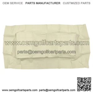 Yamaha G2 thru G9 Golf Cart Seat Covers, Factory Replacement Seat BOTTOM Cover - IVORY