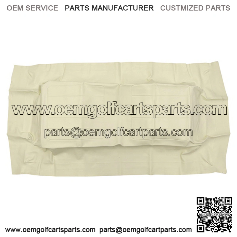 Yamaha G2 thru G9 Golf Cart Seat Covers, Factory Replacement Seat BOTTOM Cover - IVORY