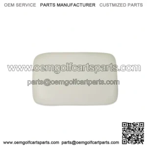 White Seat Back Assembly for EZGO Marathon - 1973-94 Golf Cart