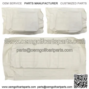 Club Car DS Factory Vinyl Golf Cart Seat Cover Set - (1982-2000)