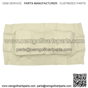 Yamaha G2 thru G9 Golf Cart Seat Covers, Factory Replacement Seat BOTTOM Cover - IVORY