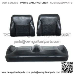EZGO RXV Black Suite Seats (Fits 2008-2015)