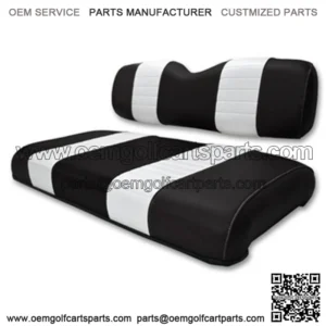 EZGO Marathon Black / Seat Cushion Set (Fits GAS 1988-1994)