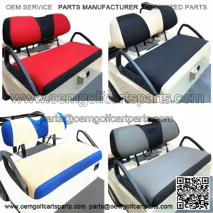 Golf Cart Front Seat Cover Set for Club Car Precedent Yamaha Cart Part - L Size