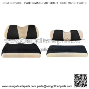 Golf Cart Front Rear Seat Cover Set fit Yamaha Club Car Precedent 4 Seater L+XS