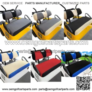 Golf Cart Front or Rear Seat Cover Set for EZGO RXV TXT Club Car DS S size