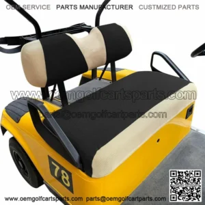 Front / Rear Golf Cart Seat Covers for Yamaha Club Car DS Precedent EZGO RXV TXT