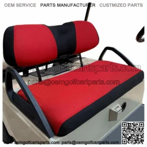 Golf Cart Seat Cover, Polyester Mesh Cover For Yamaha Club Car Precedent Red