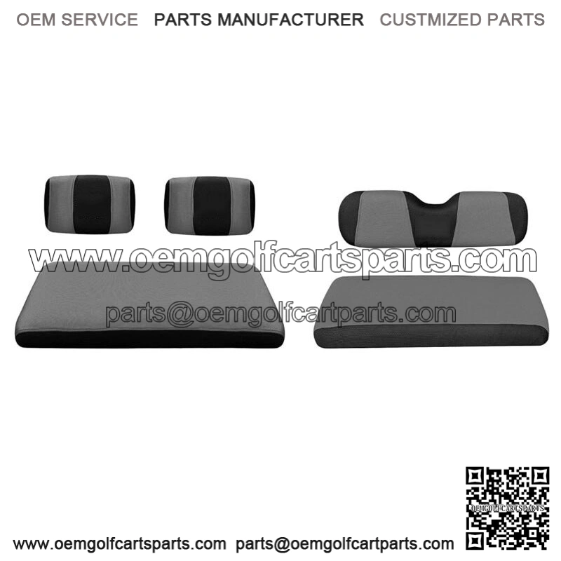 Golf Cart Front Rear Seat Covers for Yamaha G9 G16 G19 G22,Club Car DS Pre-2000