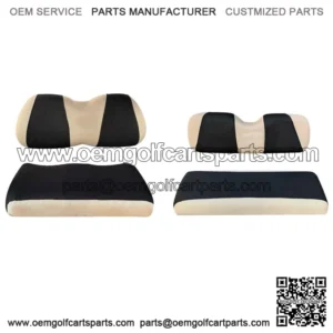 Golf Cart Front Rear Seat Cover Set fit Yamaha Club Car Precedent 4 Seater L+XS