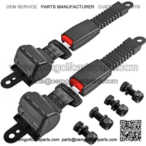 Golf Cart Seat Belts Safety Belt for Club Car Yamaha - 2 Pieces