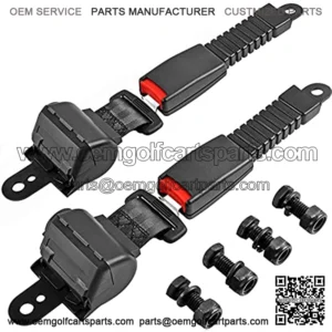 Golf Cart Seat Belts Safety Belt for EZGO Club Car Yamaha - 2 Pieces