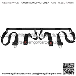 Golf Cart Seat Belt Kit 60" Extended Street Legal Seat Belts