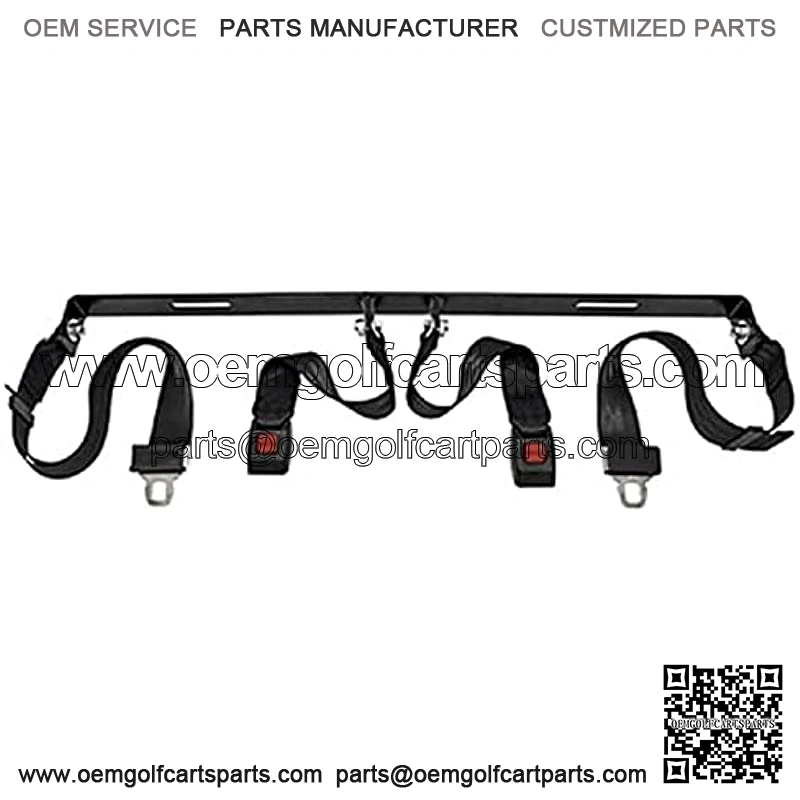 Golf Cart Seat Belt Kit 60" Extended Street Legal Seat Belts