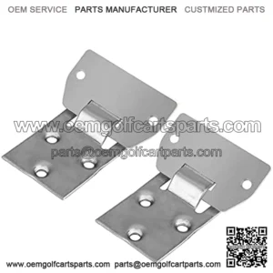 Golf Cart Seat Bottom Hinge Plate for EZGO(1995-up) TXT/Medalist Golf Cart Set of 2