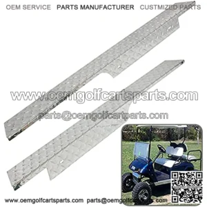 Aluminum Alloy Diamond Plate Rocker Panel for 1996-2013 EZGO TXT Golf Cart