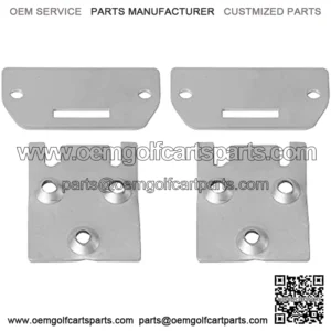 Golf Cart Seat Hinge for EZGO TXT/Medalist 1995-Up Male & Female Sets OEM #71609-G01 71610-G01