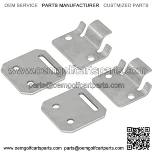Golf Cart Seat Hinge Set for Club Car DS 1979-Up Golf Cart 1011652 1012412 Set of 2
