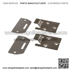 2 x Set of EZGO Seat Hinge Bottom and Cart Plate (1995+) TXT/Medalist Golf Cart