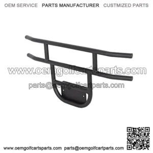 Front Golf Cart Brush Guard Tubular Bumper Compatible with 1981 and Up Club Car DS Gas and Electric Models Black Club Car Precedent Front Brush