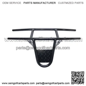 Front Brush Guard - Black - for EZGO RXV Golf Cart - Fits 2016 and up
