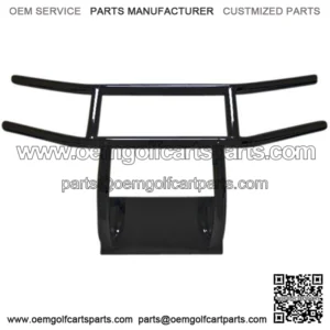 Yamaha Drive Black Powder Coated Steel Front Brush Guard