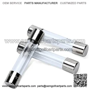 Golf Cart Charge Receptacle Fuse 48v, 3/8Amp, 1995+ Replace Club Car 1018949-01, (3 Pack)