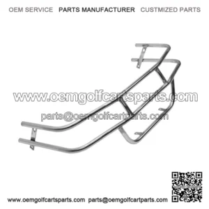 Silver Front Bumper Brush Guard For 1996-2013 Golf Cart EZGO TXT E-Z-GO Medalist