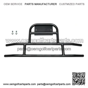 Golf Cart Brush Front Bumper Guard Fits 1981-UP Electric Club Car DS Models