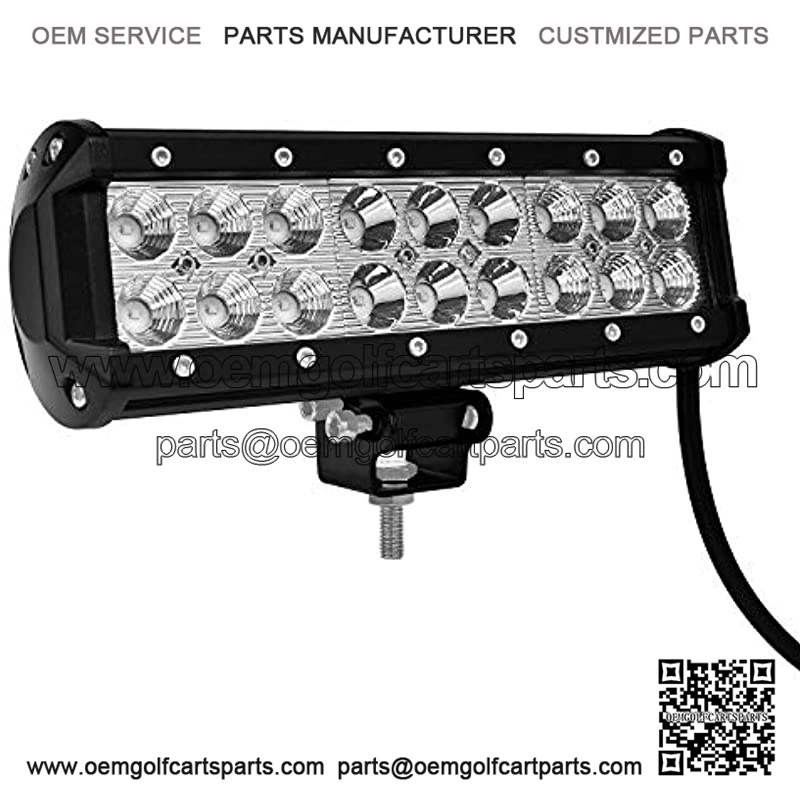 Motorsports Led Light Bar 54W 9 inch Spot Flood Combo Work Light Bar Offroad Driving Light Fog Light Waterproof Van ATV UTV Motorcycle Truck Boat Golf Cart