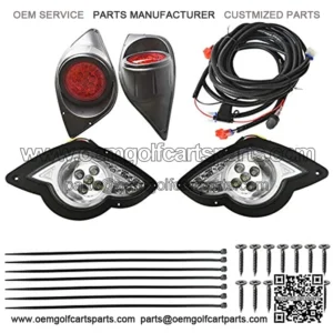 Juego de luces traseras LED de 12 V para carro de golf Yamaha Drive 2007-2016