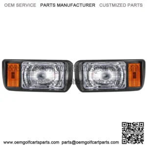 For Club Car DS Golf Cart Driver/Passenger Headlights#101988001/101988002 USA