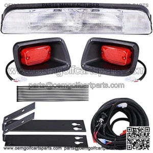 Golf Cart LED Taillight Halogen Headlight Kit Outdoor Sport Light Golf Cart Light Accessories