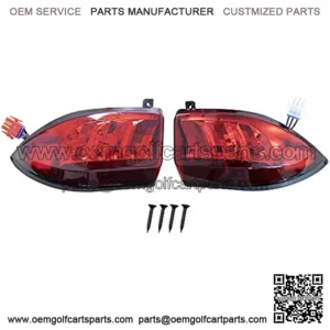 Golf Cart LED Taillight for Club Car Precedent 2004-Up and Tempo 2018-Up Models Replacements 12V 3 Wires Rear Light kit