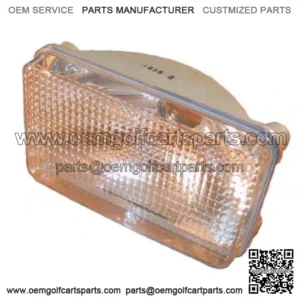 Headlight Lens for Club Car DS Golf Cart - Fits 1993 and up