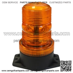 Universal Golf Cart Strobe Light - Amber - EZGO, Club Car, Yamaha