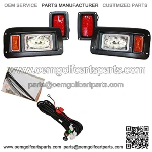Performance Plus Carts Club Car DS Golf Cart Full LED Headlight Tail Light Kit 1993-Up