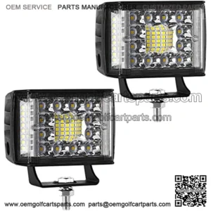 12V LED Light Bar 2PCS 36WLed Pods Flood Spot Off Road Driving Fog Lights for Trucks Boat ATV