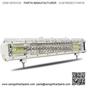 20 inch 288W LED Light Bar White Spot Flood Combo Beam Led Bar 12V 24V Fog Work Lamps Driving Lights Waterproof for ATV 4X4 4WD Pickup Truck Tractor Golf Cart Boat