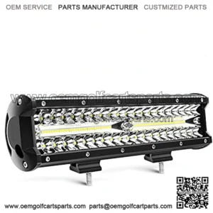 Led Light Bar 12Inch 300W Triple Row Flood Spot Combo 30000LM Bar Driving Boat Lighting Led Off Road Lights for Trucks