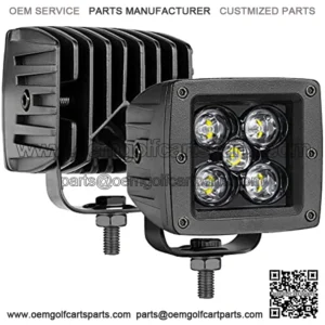 LED Cubes, SWATOW INDUSTRIES 2PCS 50W 3 Inch LED Pod Lights LED Cube Lights Off Road Light Pods 3x3 Square Driving Lights Spot Beam LED Pods Waterproof Fog Lights for Truck SUV ATV UTV Car Boat