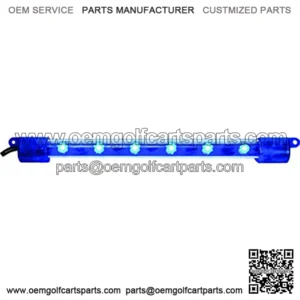 Lighting HIL-M6B 6" Blue LED Light Bar - Pack of 2
