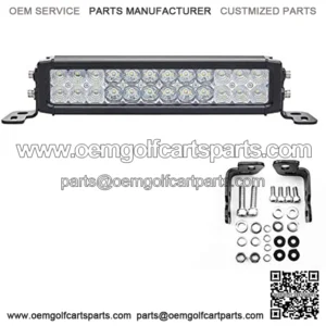 Ultra 10 Inch LED Light Bar - Lifetime Limited Warranty - Combo Beam Light 4650 Raw Lumens, Off Road Driving Work Light, Truck, Car, Boat, ATV, UTV, SUV, 4x4 (1 PC)