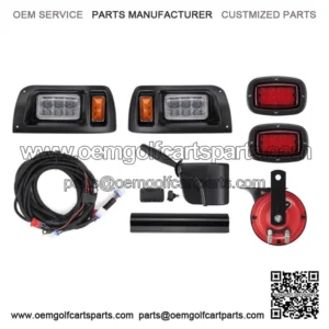 For Club Car DS Golf Cart Light Kit W/ Headlight Tail Lights Turn Signal 1993+