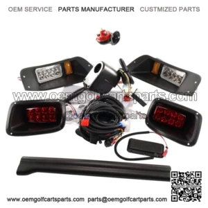 1996-2013 EZGO TXT Deluxe LED Light Kit with Turn Signal Switch & Horn