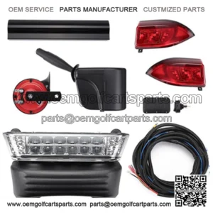 Club Car Precedent W/ Turn Signals Brake, Golf Cart Led Deluxe Fit Light Kit 12v