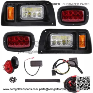 Turn Signals Brake Light Horn Street Legal Club Car DS 93+ LED Deluxe Light Kit